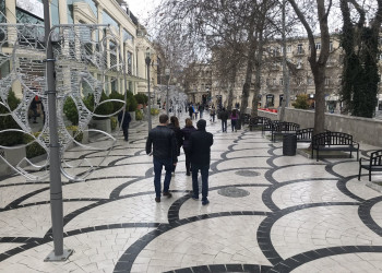 Прогулка по центральным улицам Баку – фотографии Азербайджана