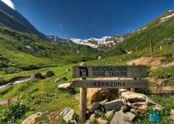 Указатель. Шварца Национальный парк Высокий Тауэрн. Австрия – фотографии Австрии