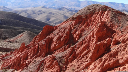 Красные горы. Сальта. Аргентина. – фотографии Аргентины