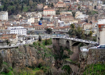 Константина с высоты. Алжир – фотографии Алжира