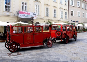 Туристические кареты в Братиславе – фотографии Словакии