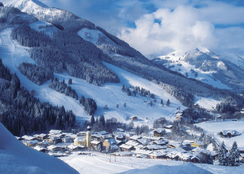 Хинтерглемм с высоты. Австрия – фотографии Австрии