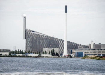 Мусоросжигательный завод в Копенгагене – фотографии Дании