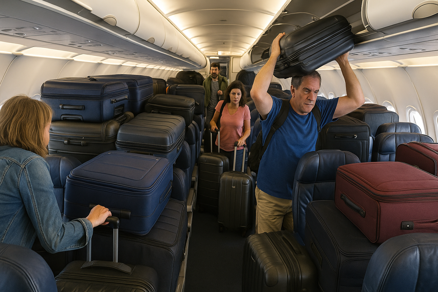 Почему нельзя взять весь багаж в салон самолёта?