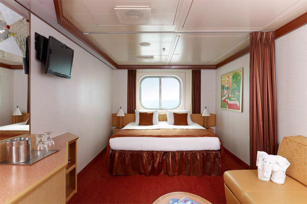 Каюты с видом на океан без балконов Каюты с видом на океан без балконов