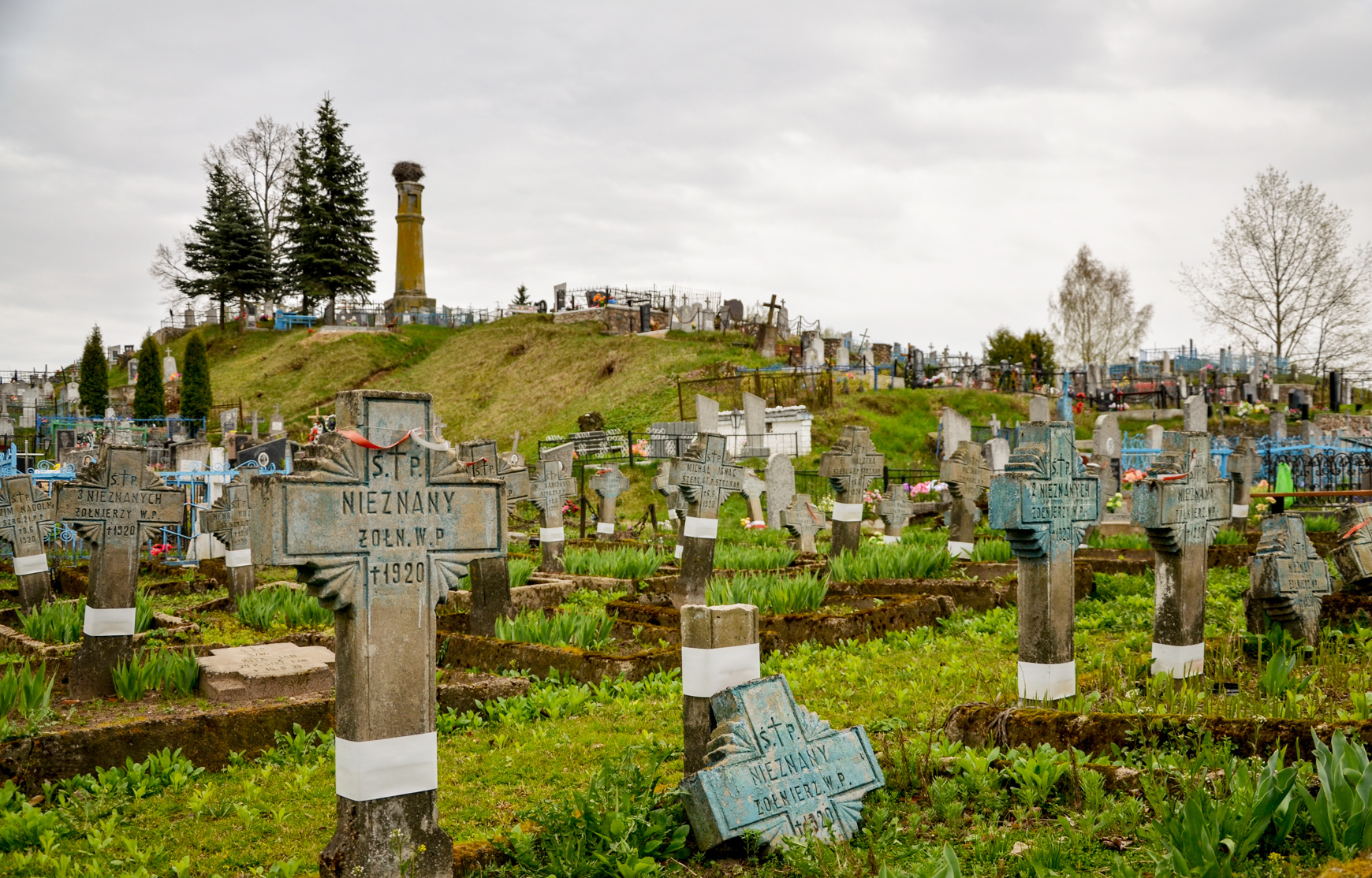 Кладбище Коптевка в поселке Глубоком