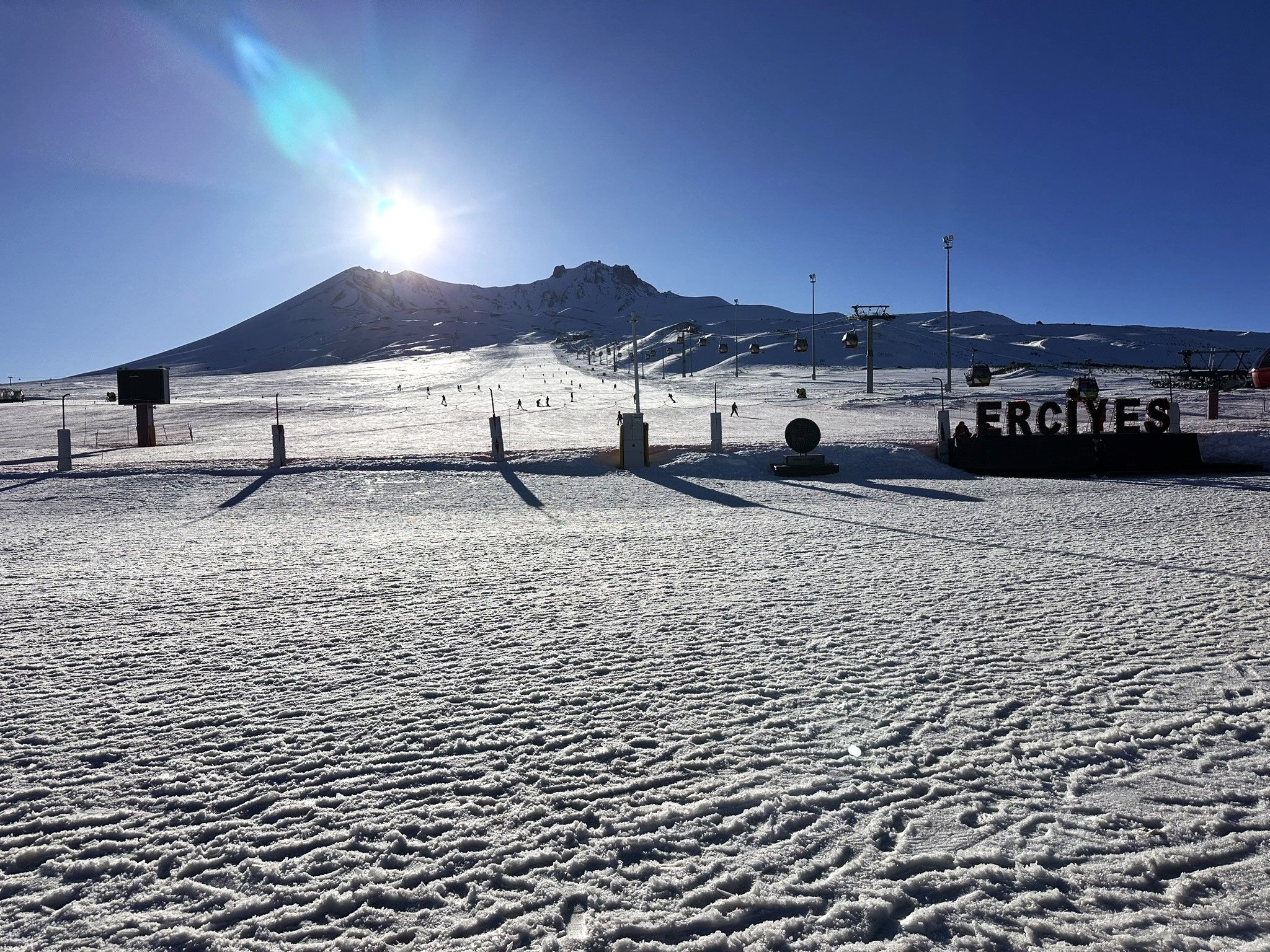 Зона катания «Tekir», главная широкая трасса