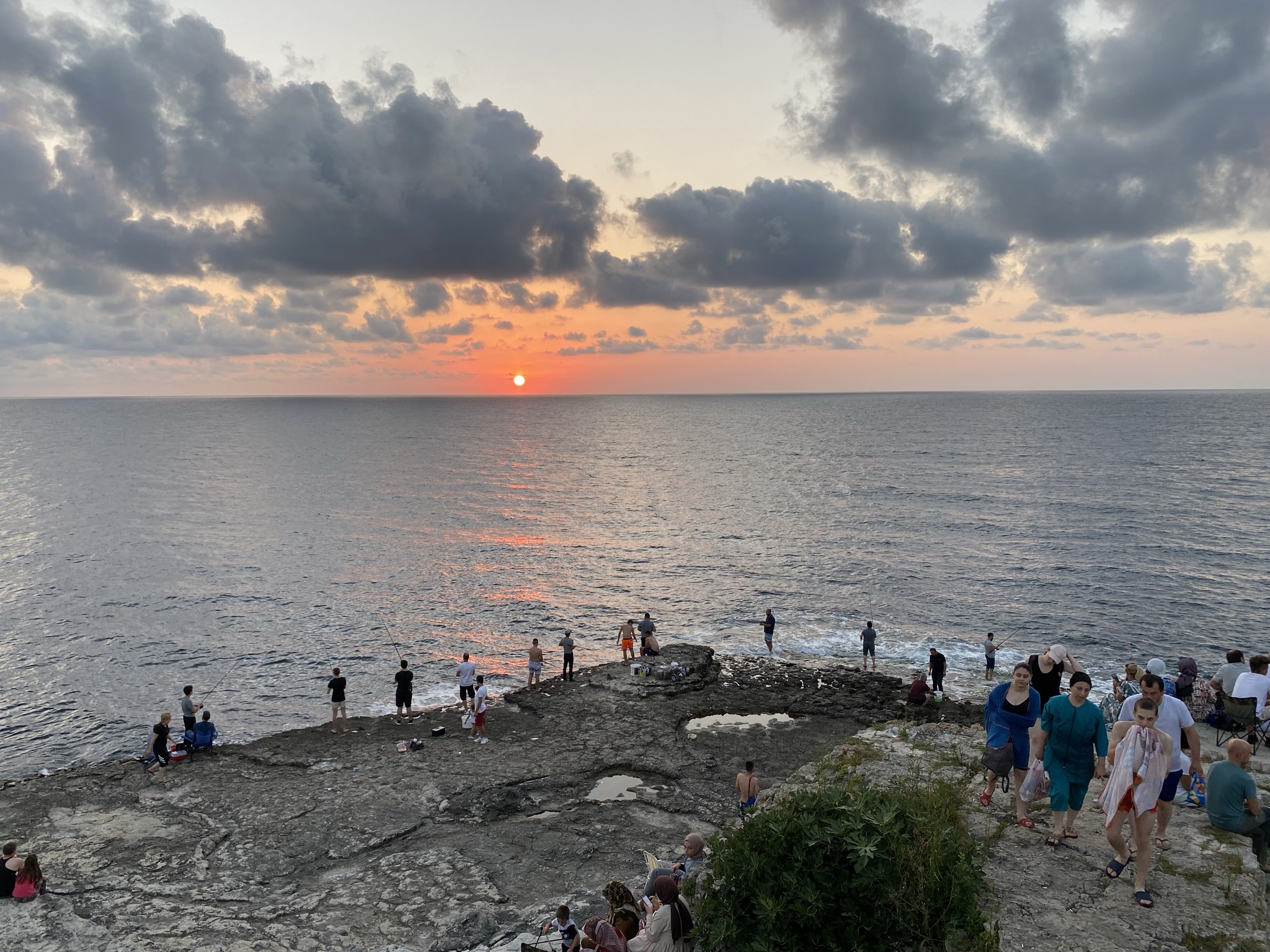 Закат в Керпе