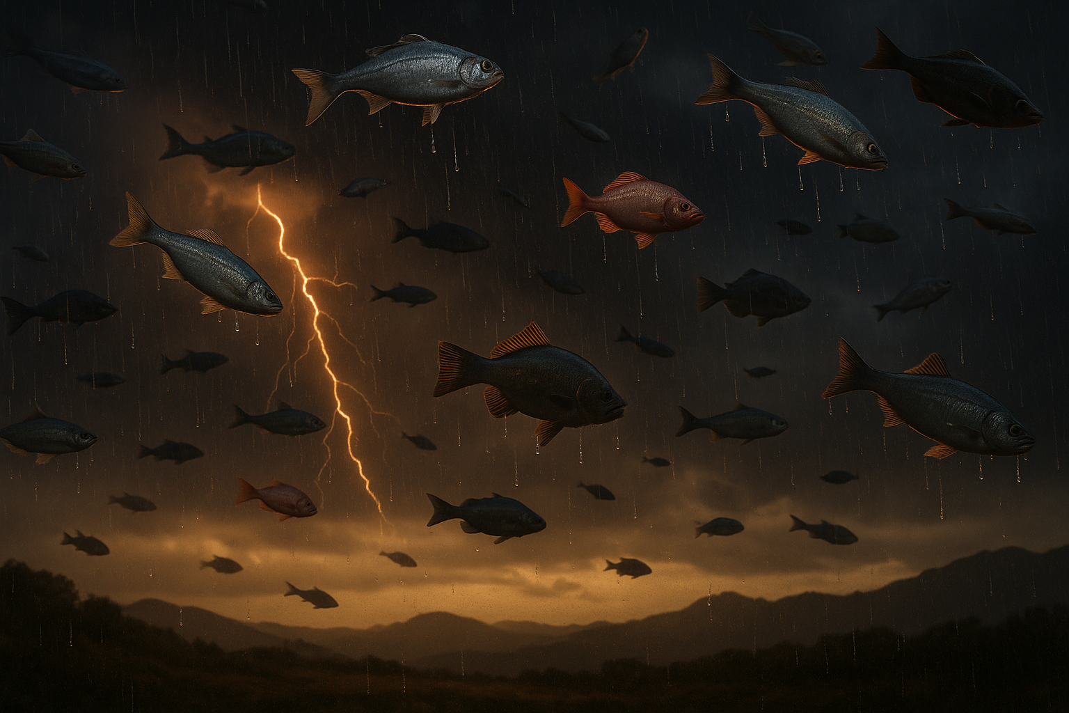 Рыбный дождь: миф или реальность?