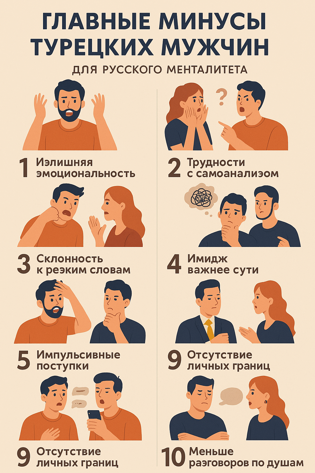 Турецкие мужчины: особенности характера и культурные различия