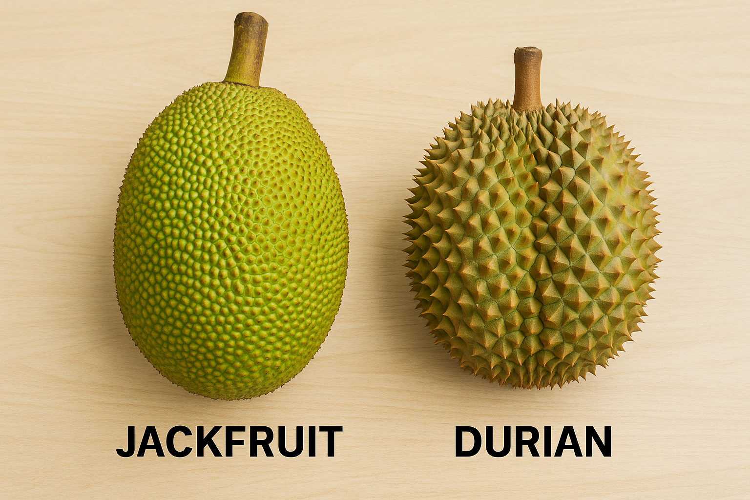 Джекфрут и дуриан — в чём разница?