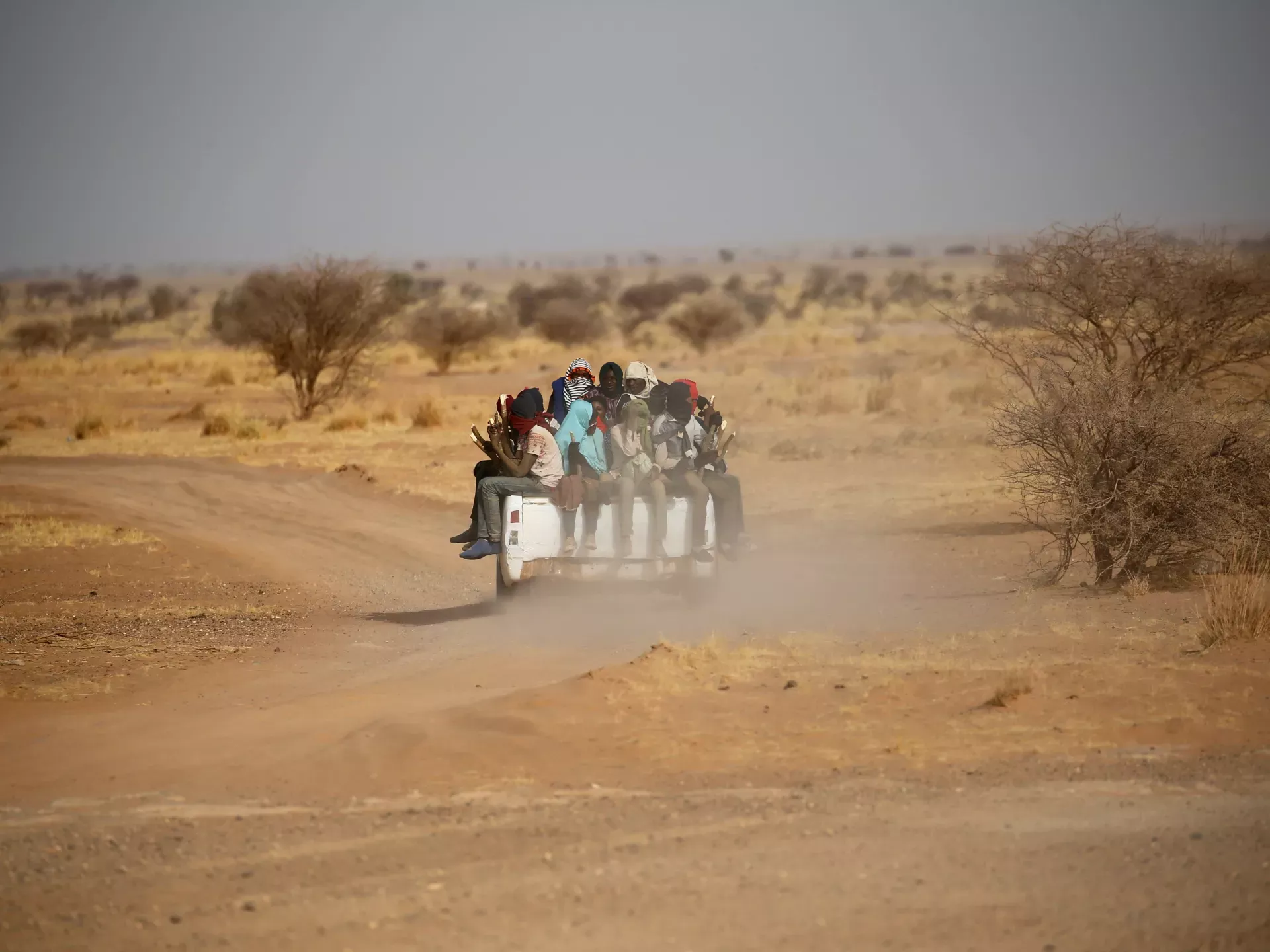 Пустынные дороги Ливии