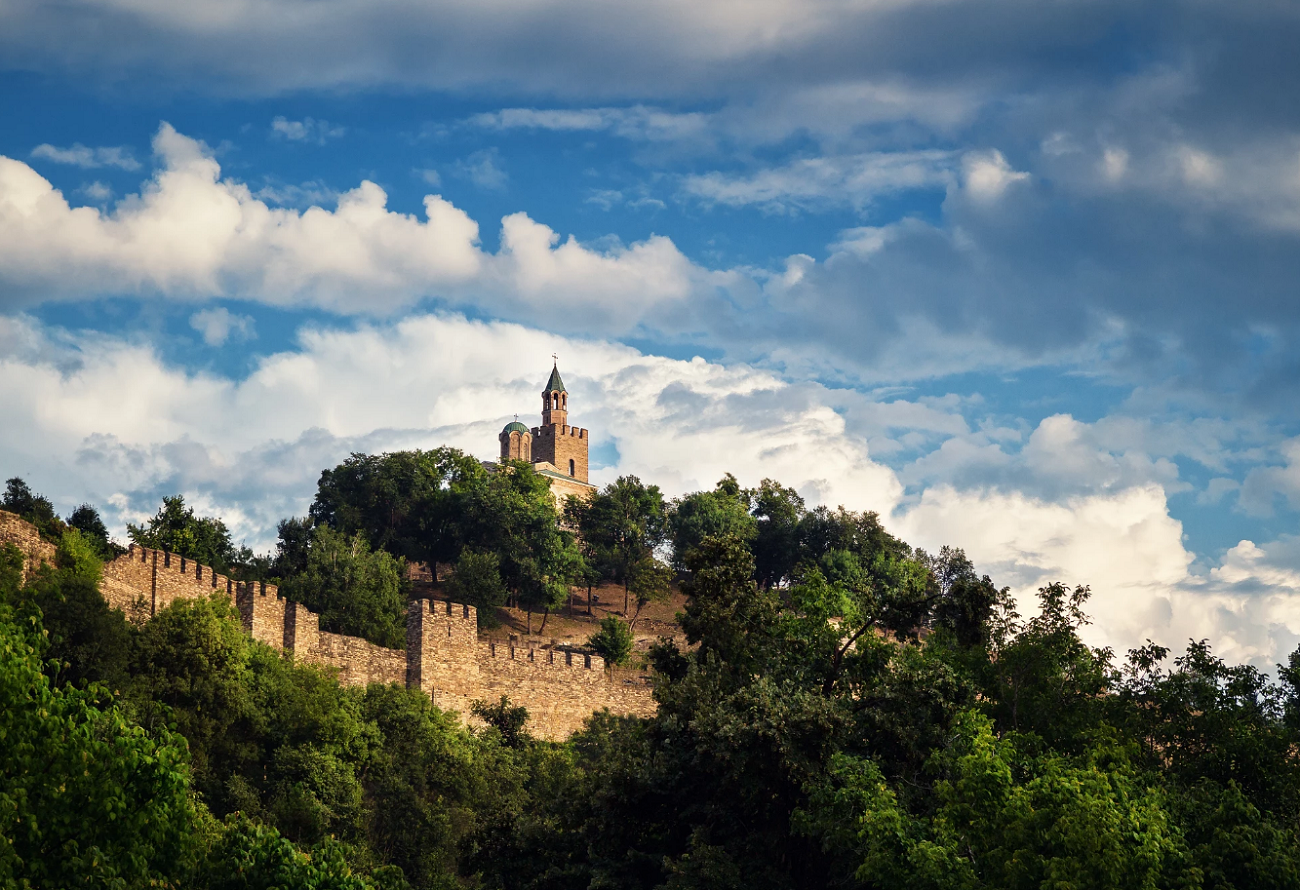 Крепость Царевец в Велико Тырново