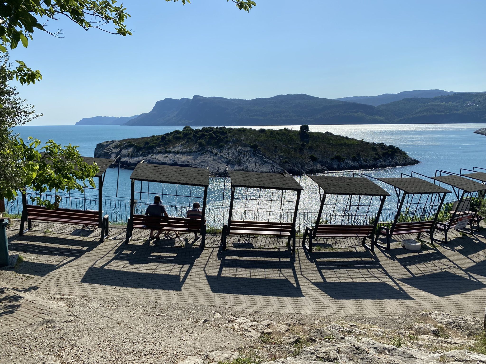 Вид на остров кроликов