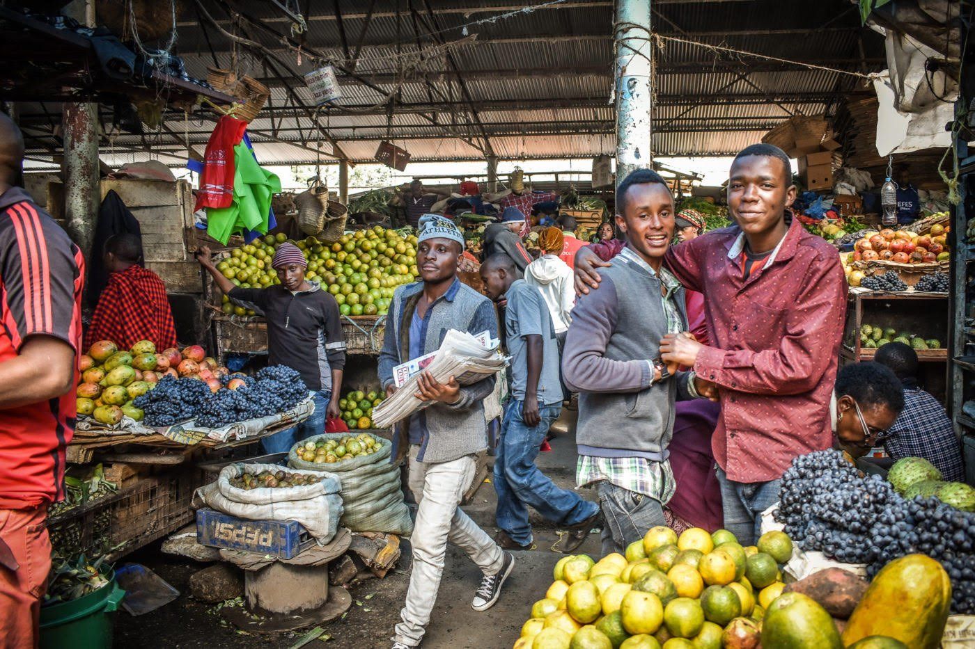 Центральный рынок Аруши