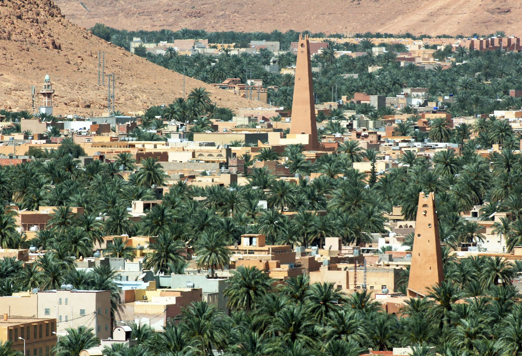 Оазисные плантации в окрестностях Берриана