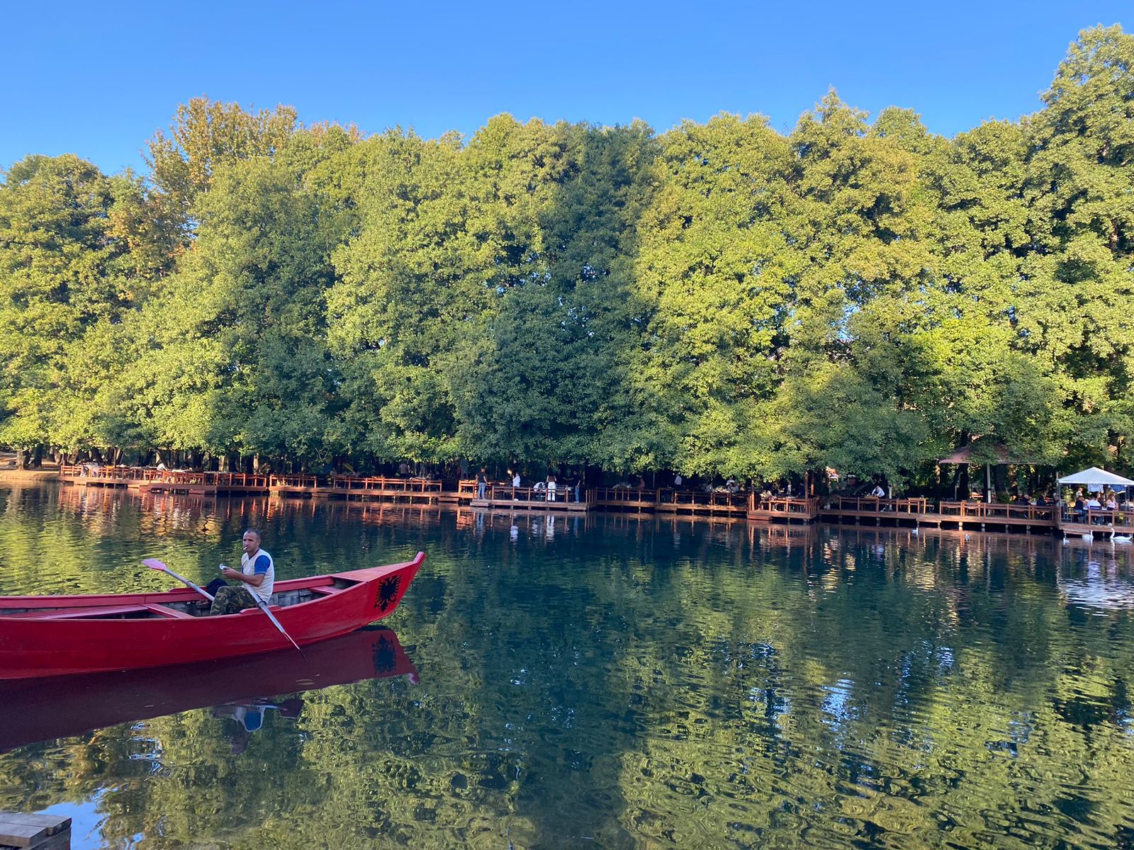 Парк Дрилон в Поградеце