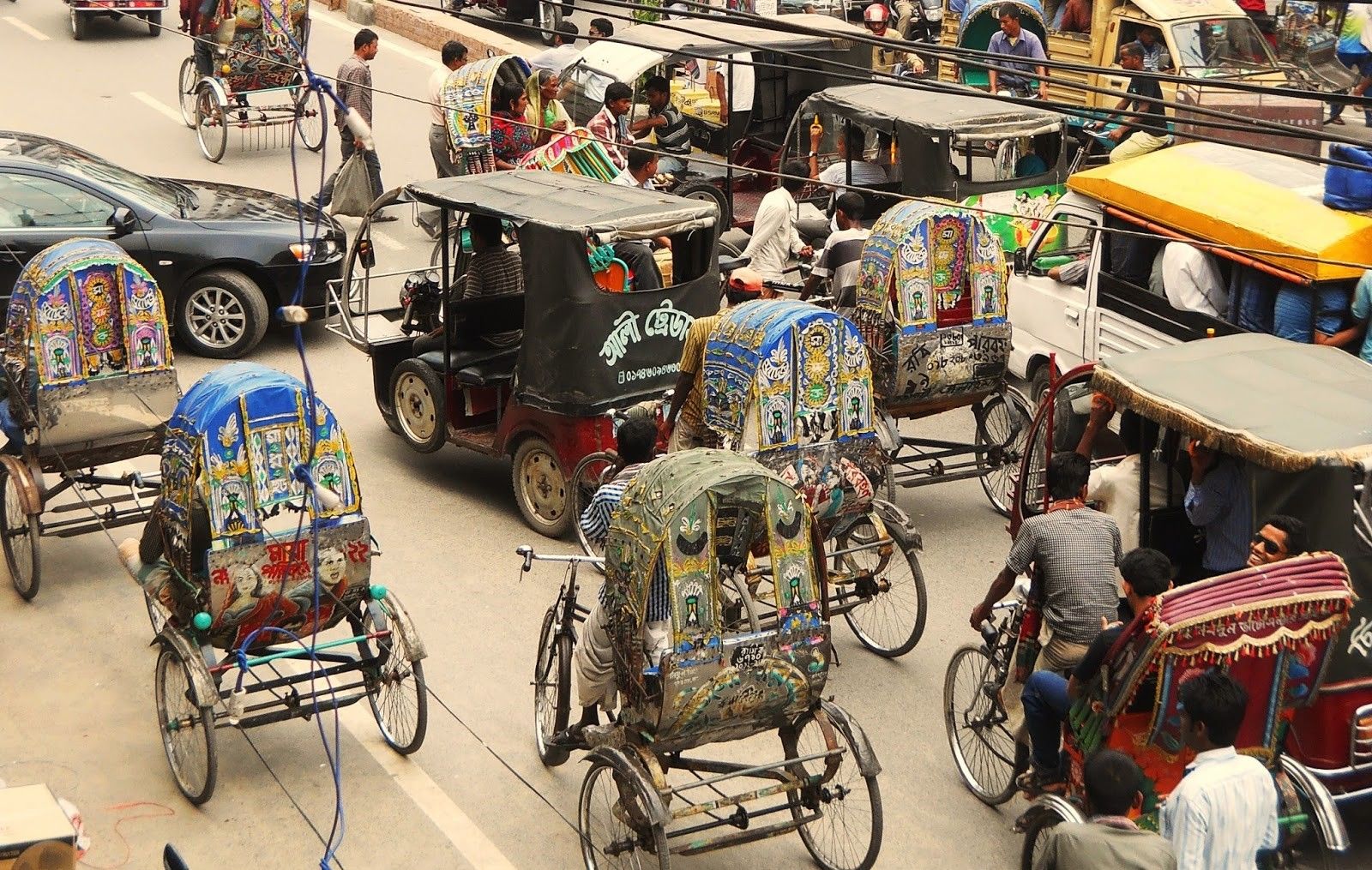 Искусство рикш в Дакке