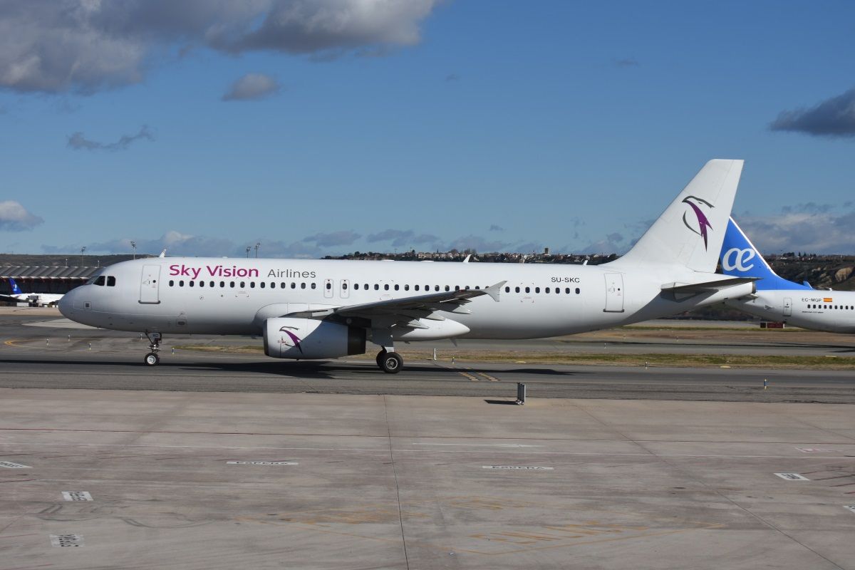 В Россию заходит новая египетская авиакомпания Sky Vision Airline