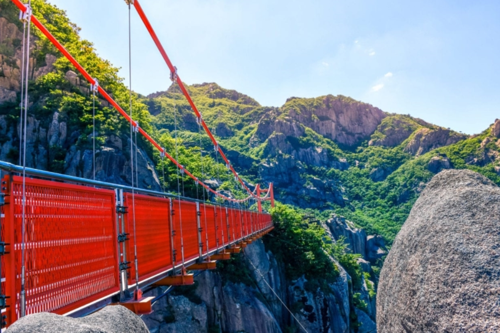 Вольчульсан - национальный парк гор в уезде Йонам