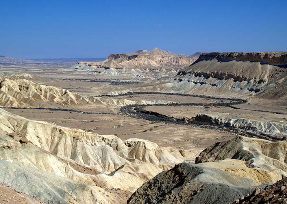 Негев — песчаная пустыня на Ближнем Востоке, занимающая около 60% территории Израиля