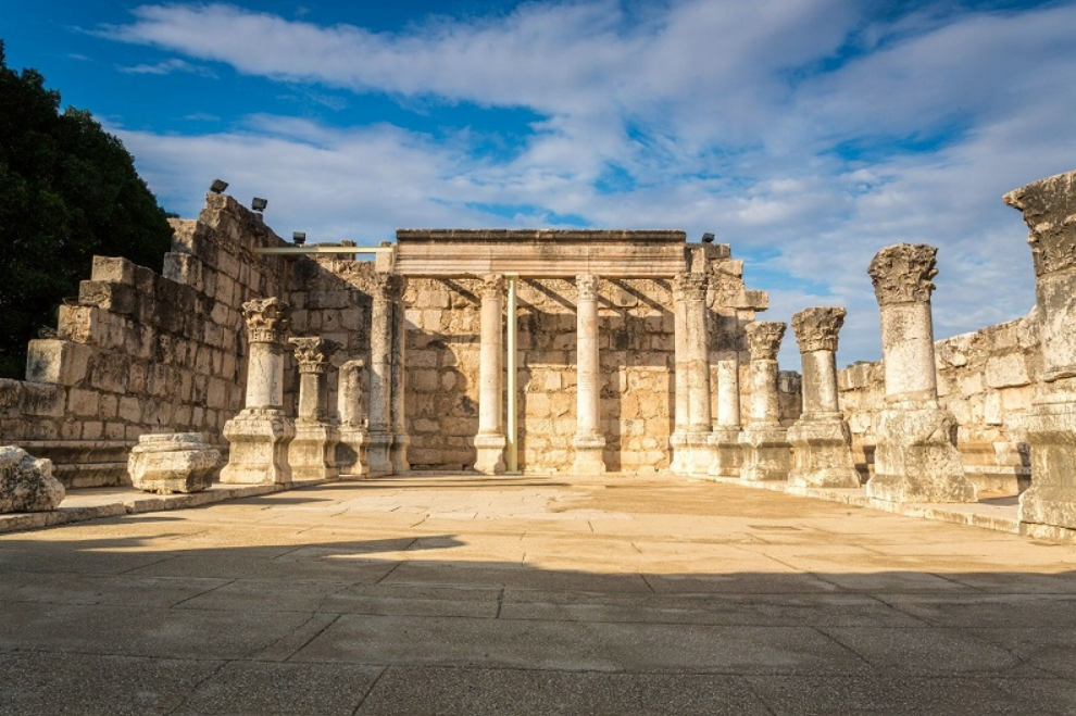 Руины древнего города Капернаума