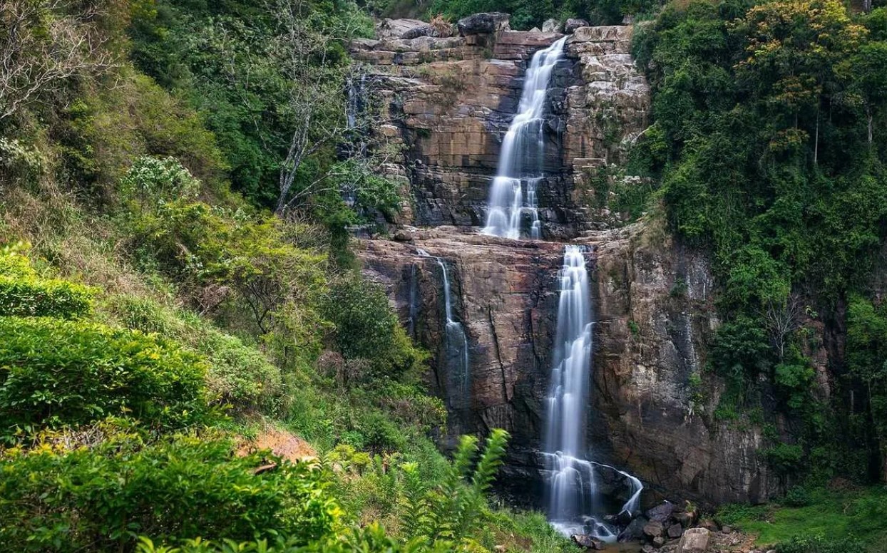 Водопад Сент-Клер в Шри-Ланке – это одно из самых чудесных мест на планете.