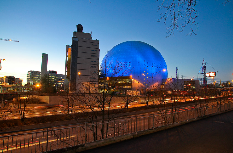 «Эрикссон-Глоб» — 85-метровая арена