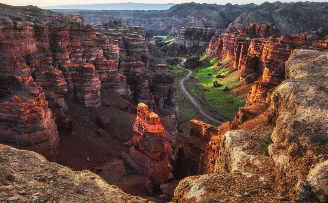 Чарынский каньон — живописное глубокое ущелье в Казахстане