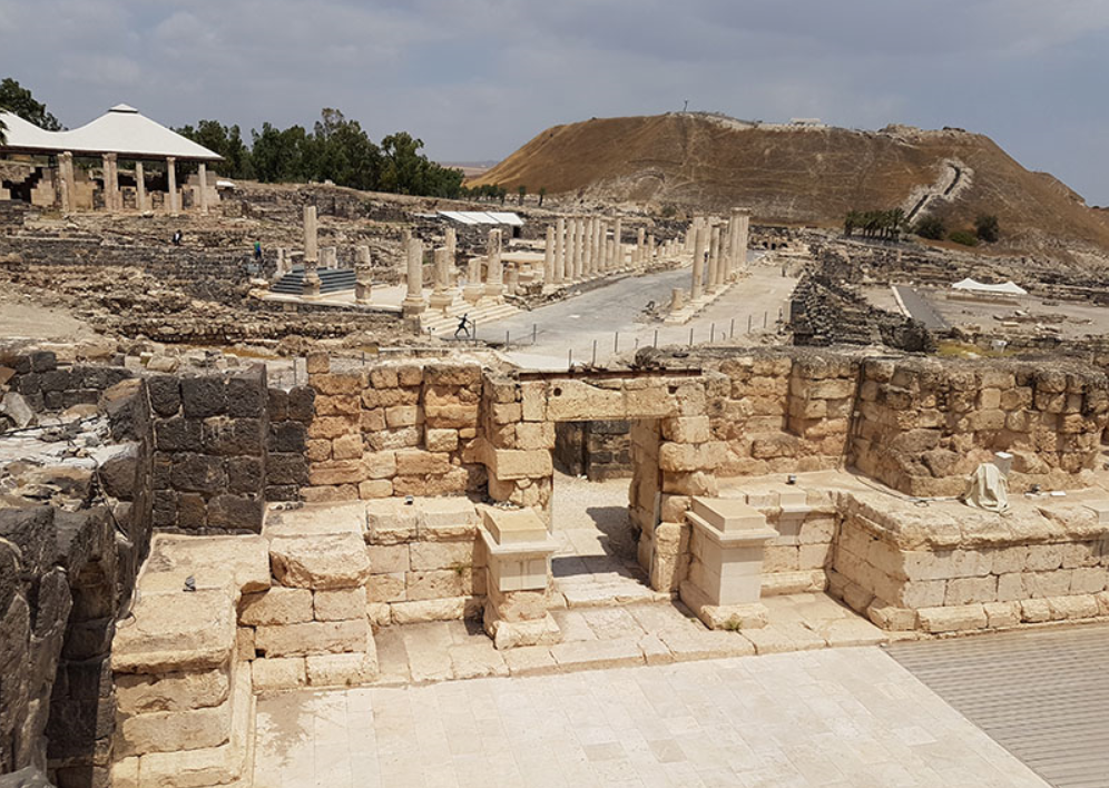 Руины Скифополиса, одного из важнейших городов Палестины