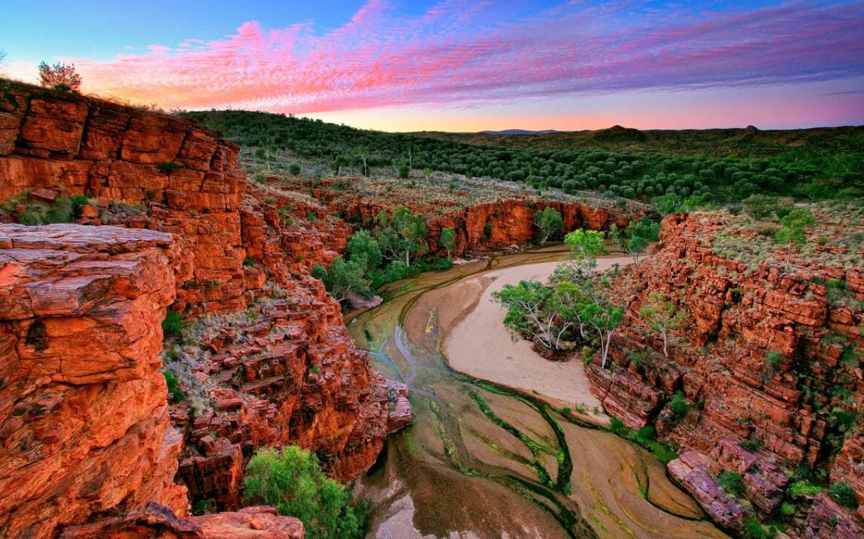 Королевский каньон в Центральной Австралии