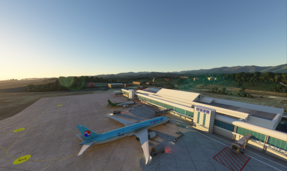 Самолет авиакомпании  “Korean Air”