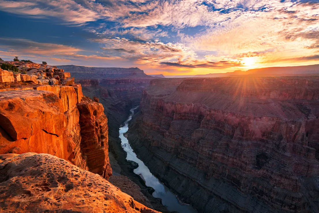 Большой каньон — один из глубочайших каньонов в мире
