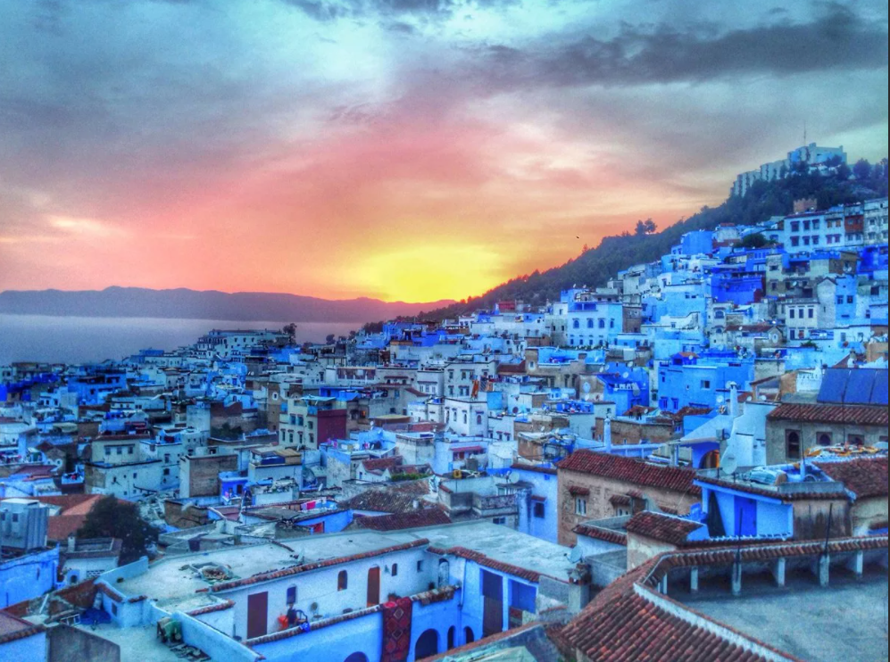 Шефшауэн — знаменитый синий город в Марокко