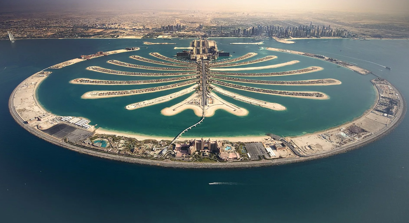 Пальма Джумейра – это самый большой на Земле искусственный остров