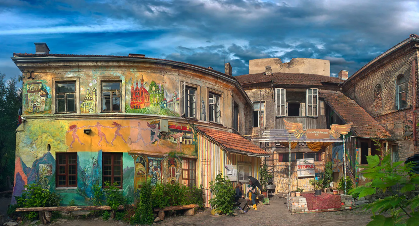 Ужупис (Заречье) - хипстерская республика в сердце Вильнюса