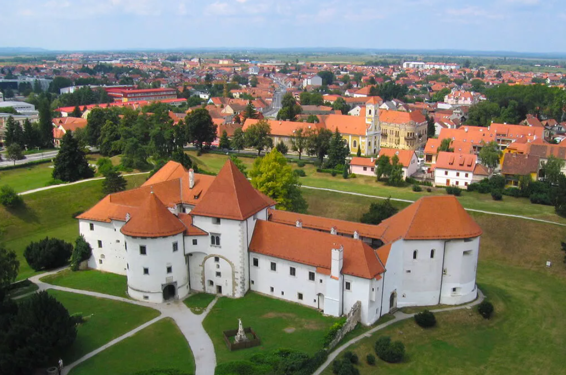 Вараждин — город на северо-западе Хорватии