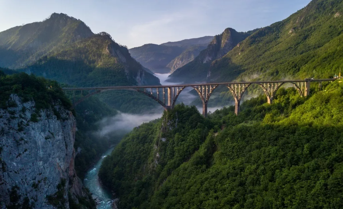 Мост Джурджевича — автомобильный арочный мост
