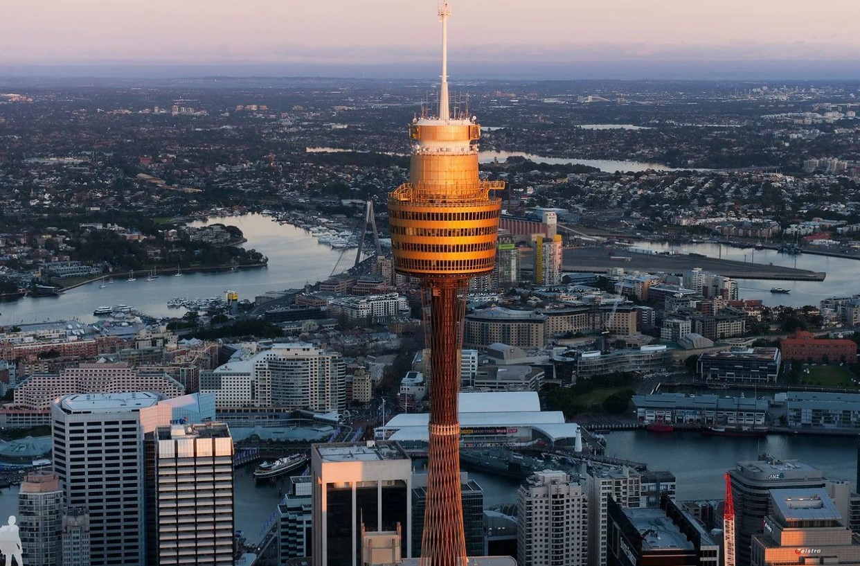 Сиднейская телебашня - второе по высоте строение Австралии