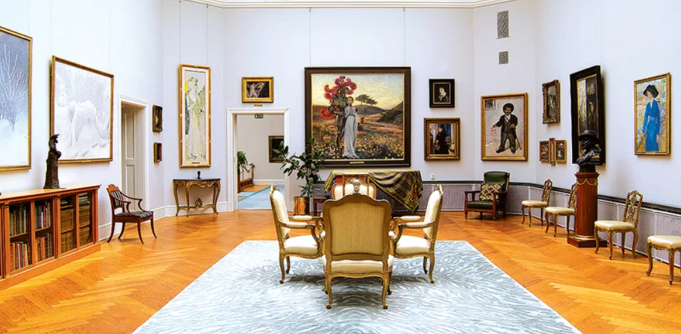 Тильская галерея была основана известным шведским банкиром Эрнестом Тилем