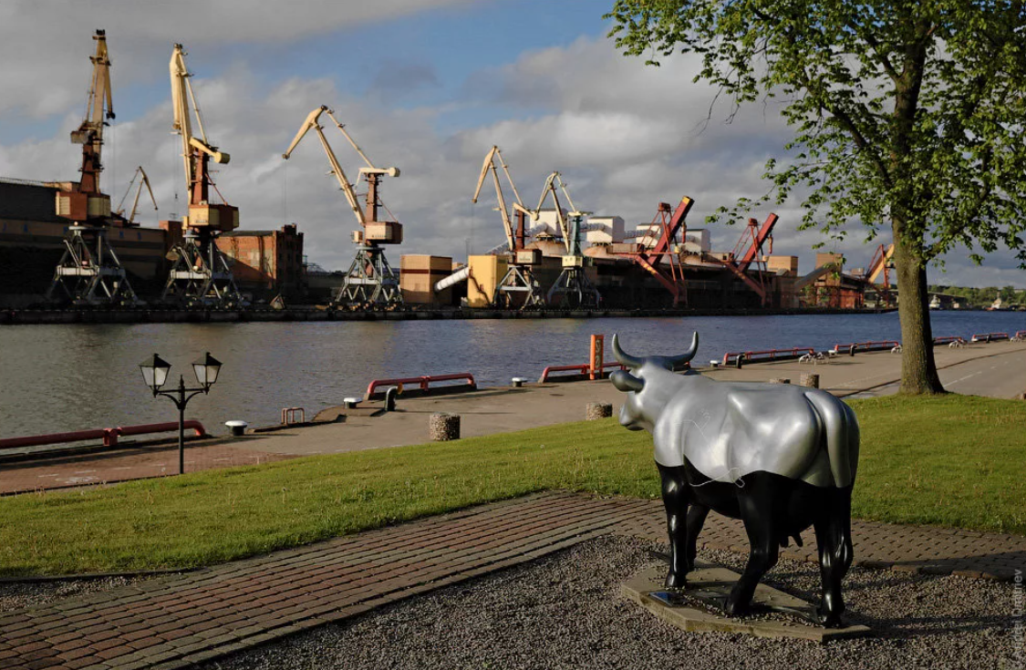 Вентспилс — портовый город в Латвии