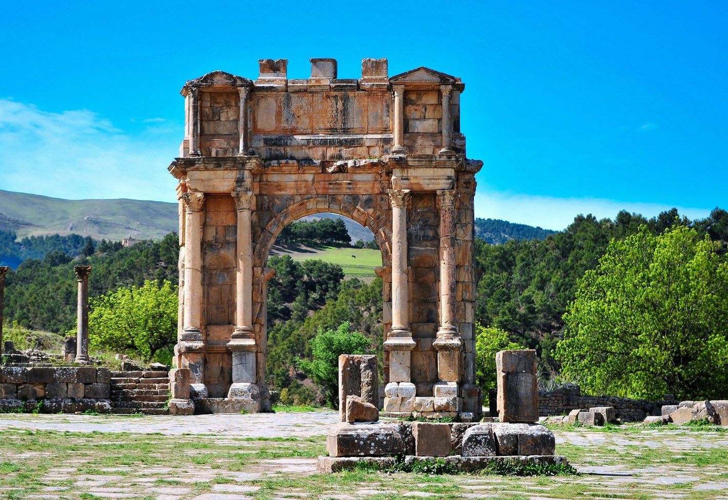 Римские руины в Сетифе