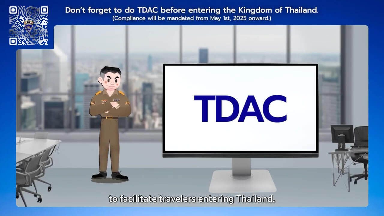 Таиланд вводит электронную анкету TDAC для туристов с 1 мая