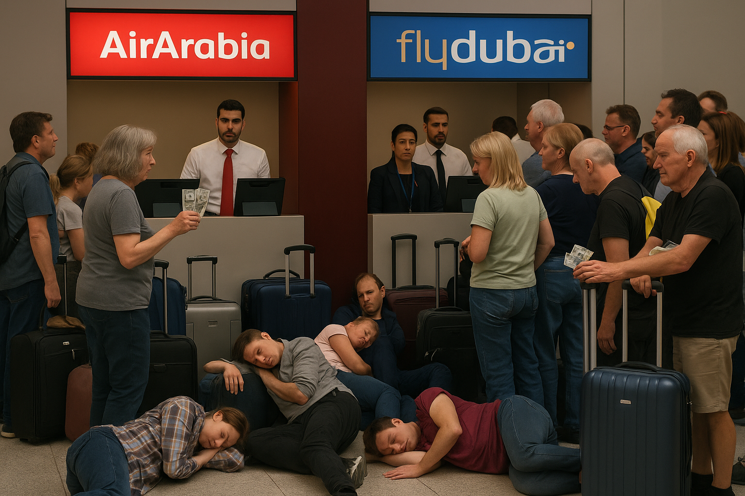 Air Arabia и flydubai бросили россиян