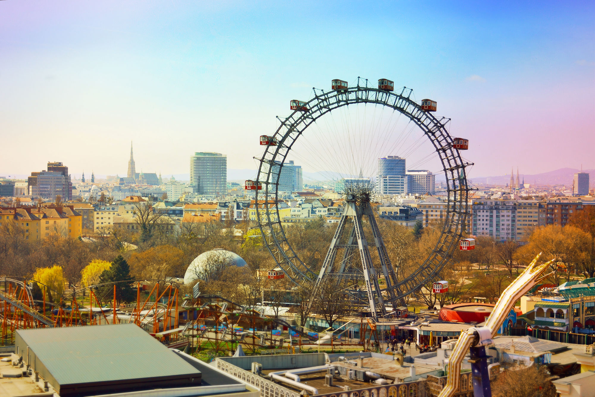 Парк аттракционов Пратер (Prater)