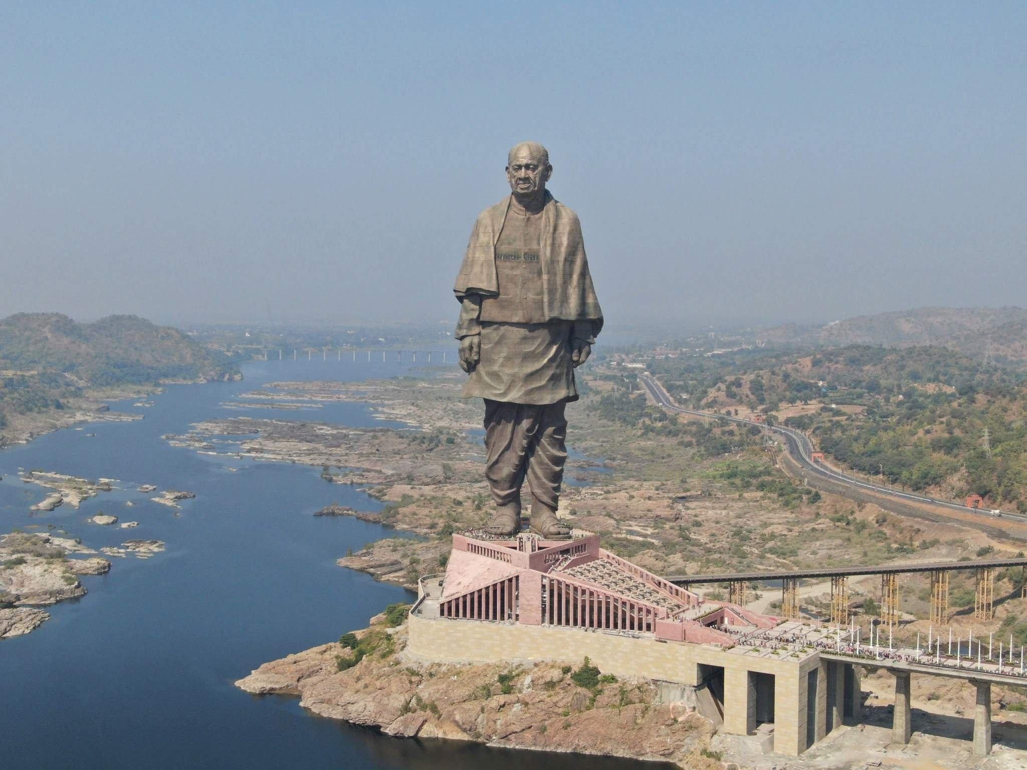 Статуя Единства (Statue of Unity) в Индии