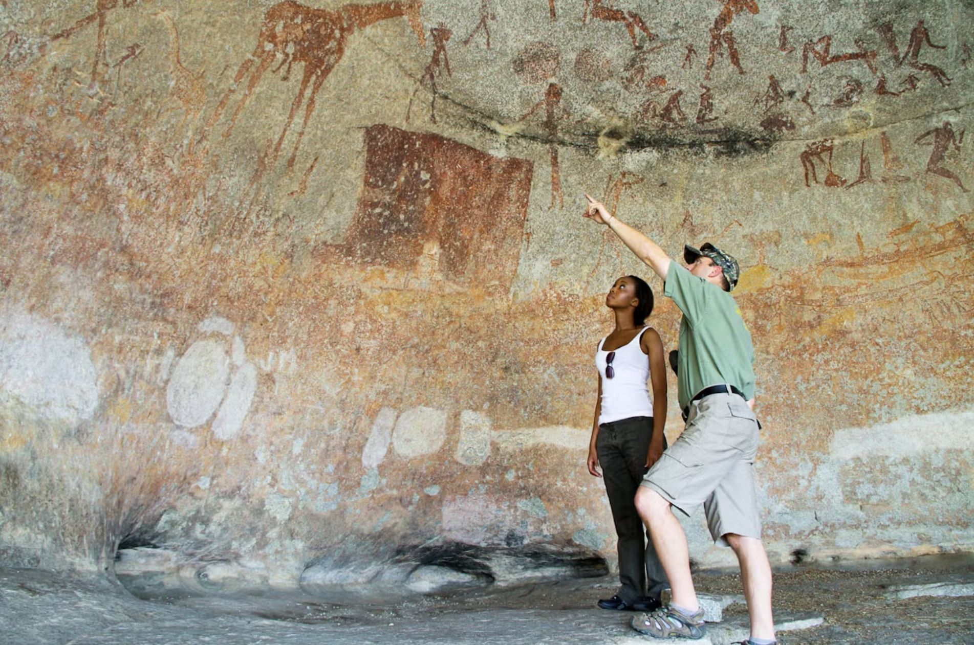 В пещерах Матобо