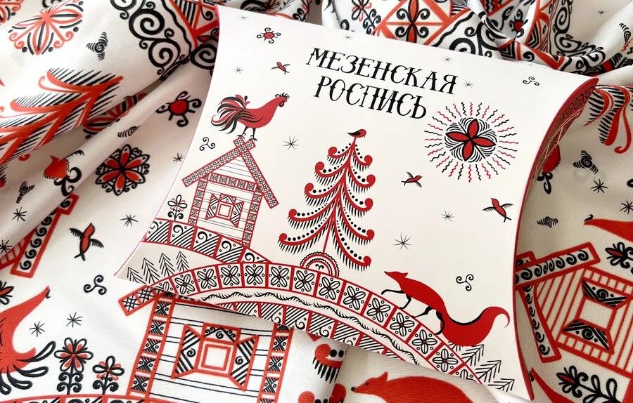 Мезенская роспись