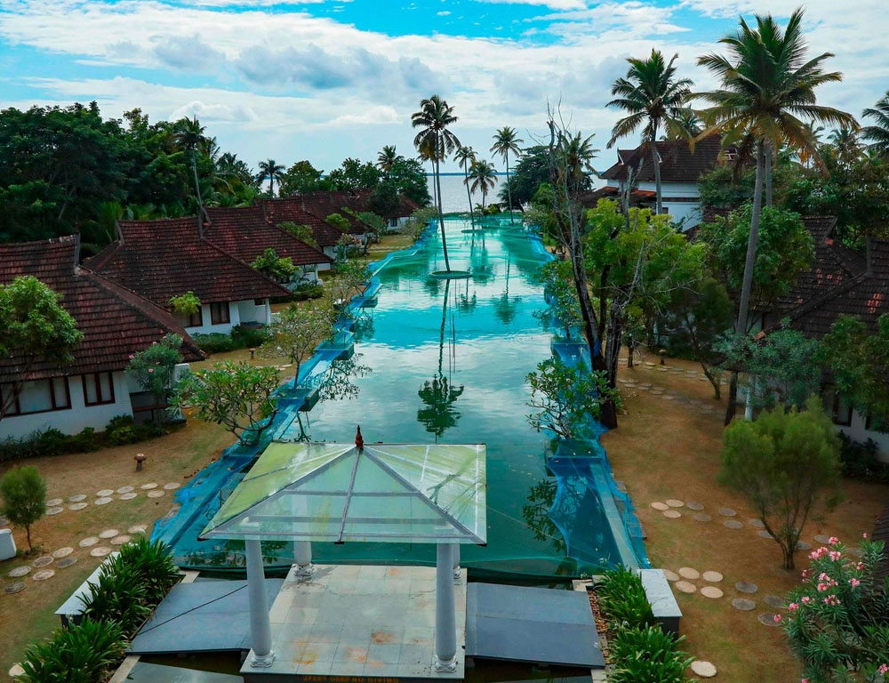 Пятизвездочный отель в Индии разводит рыбу, чтобы выжить