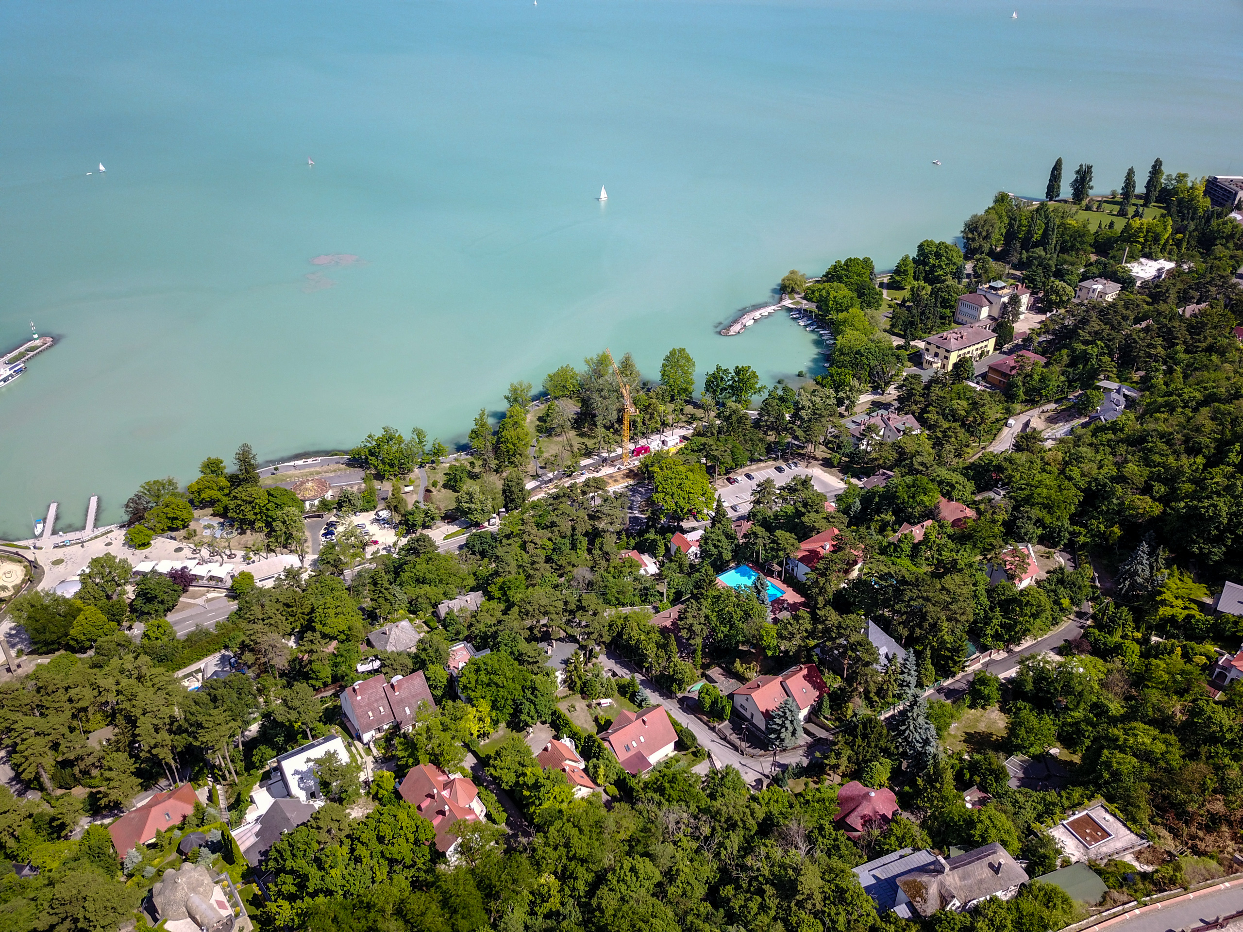 Шиофок — город в юго-западной Венгрии